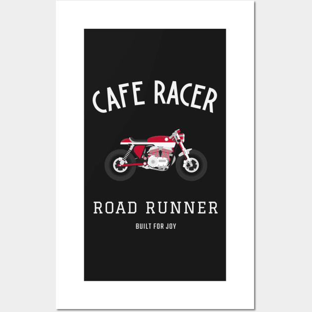 Cafe Racer Road Runner Wall Art by vukojev-alex